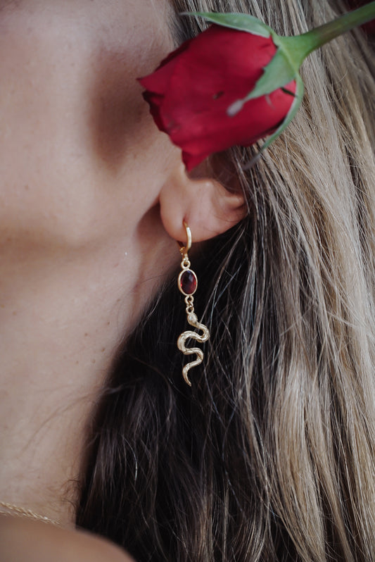 Kundalini Serpent Earrings